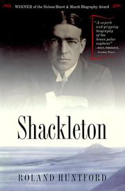 Cover of: Shackleton by Roland Huntford