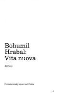 Cover of: Vita nuova by Bohumil Hrabal