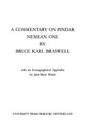 Cover of: A commentary on Pindar Nemean One