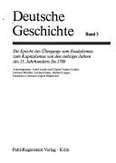 Cover of: Deutsche Geschichte by Horst Bartel