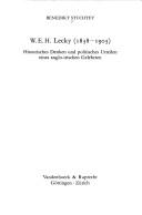 Cover of: W.E.H. Lecky (1838-1903): historisches Denken und politisches Urteilen eines anglo-irischen Gelehrten