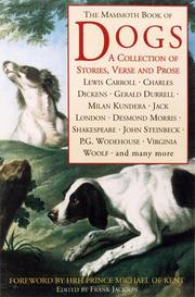 Cover of: The Mammoth Book of Dogs: A Collection of Stories, Verse and Prose (Mammoth Books)