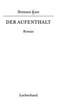 Der Aufenthalt by Hermann Kant