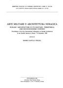 Cover of: Arte militare e architettura nuragica = Nuragic architecture in its military, territorial and socio-economic context: proceedings of the First International Colloquium on Nuragic Architecture at the Swedish Institute in Rome, 7-9 December, 1989