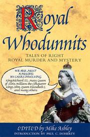 Cover of: Royal Whodunnits: Tales of Right, Royal Murder And Mystery