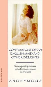 Cover of: Confessions of an English maid and other delights