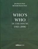 Cover of: Who's Who in the House 1921-2006