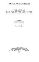 The life of Saint John the Almsgiver by Trinity College (University of Cambridge).