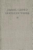 Cover of: Sämtliche Werke by Daniel Czepko