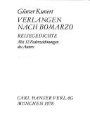 Cover of: Verlangen nach Bomarzo by Günter Kunert