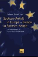 Sachsen-Anhalt in Europa - Europa in Sachsen-Anhalt cover