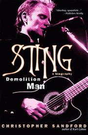 Cover of: Sting: Demolition Man