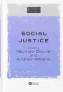 Cover of: Social justice
