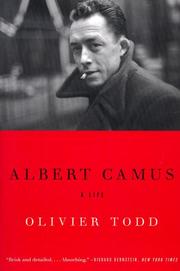 Cover of: Albert Camus by Olivier Todd