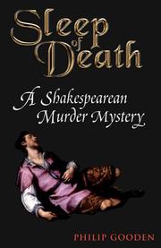 Cover of: Sleep of Death: A Mystery of Shakespearean London