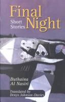 Cover of: Final Night: Short Stories