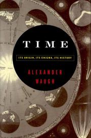 Cover of: Time by Alexander Waugh