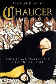 Cover of: Chaucer, 1340-1400: the life and times of the first English poet