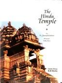 The Hindu temple by R. Champakalakshmi