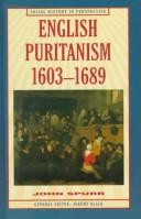 Cover of: English Puritanism, 1603-1689 by Spurr, John.