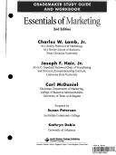 Cover of: Grademaker study guide and workbook [to] Essentials of marketing