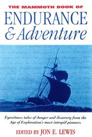 Cover of: The mammoth book of endurance & adventure