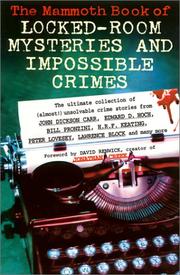Cover of Mammoth Book of Locked Room Mysteries and Impossible Crimes