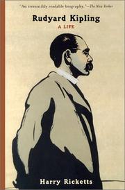 Cover of: Rudyard Kipling by Harry Ricketts