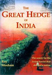 Cover of: The great hedge of India by Roy Moxham