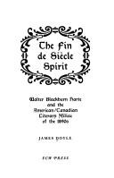 Cover of: The fin de siècle spirit by Doyle, James, Doyle, James