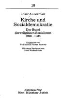 Cover of: Kirche und Sozialdemokratie: der Bund der religiösen Sozialisten 1926-1934