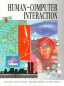 Cover of: Human-computer interaction by Alan Dix ... [et al.].