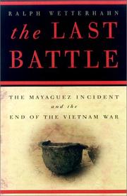 Cover of: The last battle by Ralph Wetterhahn