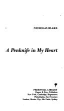 Cover of: A penknife in my heart