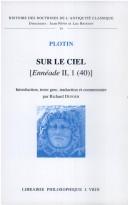Cover of: Sur le ciel by Plotinus