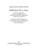 Cover of: Kallirrhoe (En ez-Zara): dritte Grabungskampagne des Deutschen Evangelischen Instituts für Altertumswissenschaft des Heiligen Landes und Exkursionen in Süd-Peräa