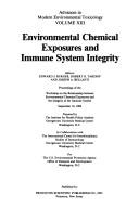 Cover of: Environmental chemical exposures and immune system integrity: proceedings of the Workshop on the Relationship between Environmental Chemical Exposures and the Integrity of the Immune System, September 16, 1986