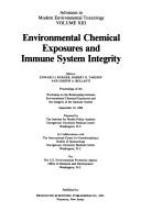 Cover of: Environmental chemical exposures and immune system integrity: proceedings of the Workshop on the Relationship between Environmental Chemical Exposures and the Integrity of the Immune System