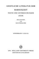 Cover of: Jacobus Balde (1604-1668): sein Leben und seine Werke