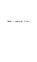 Cover of: Vivre et savoir en Afrique by Claude Assaba