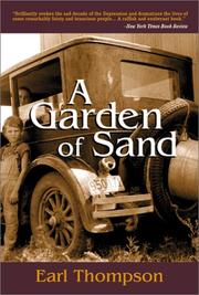 Cover of: A Garden of Sand