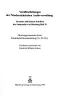 Cover of: Mariengymnasium Jever Handschriftensammlung (16.-20. Jh.) by Friedrich-Wilhelm Schaer