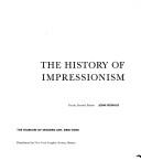 The history of impressionism by John Rewald