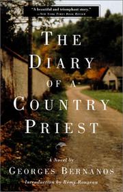 Cover of: The Diary of a Country Priest by Georges Bernanos