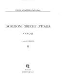 Cover of: Iscrizioni greche d'Italia.