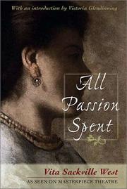 Cover of: All Passion Spent by Vita Sackville-West