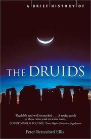 Cover of: A Brief History of the Druids by Peter Berresford Ellis