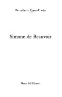 Cover of: Simone de Beauvoir