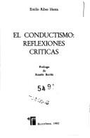 Cover of: conductismo: reflexiones críticas