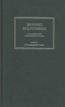 Cover of: Beyond boundaries: C.L.R. James and postnational studies